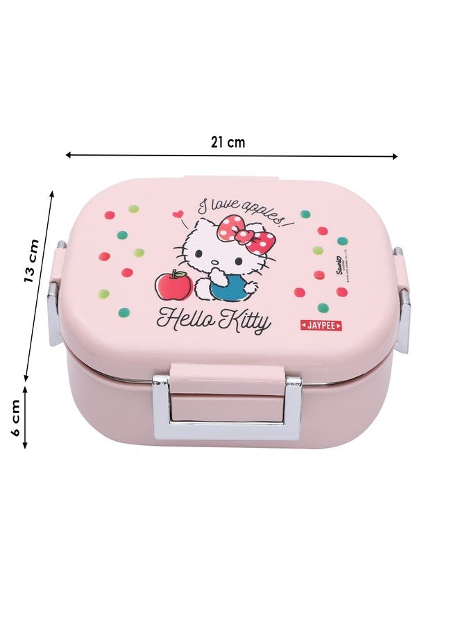 JAYPEE Missteel Hello Kitty Inner Stainless Steel Insulated Lunch Box for Kids | Printed Airtight Tiffin Box for School Kids Girls | Bpa Free,Pink, 500 ml - Image 4